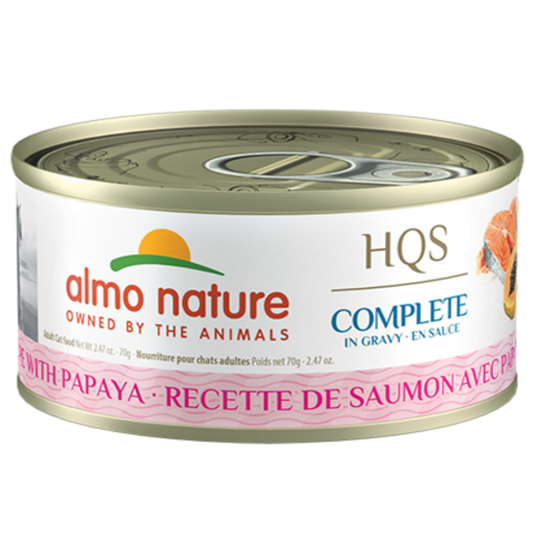 Almo Cat Complete Salmon w/Papaya in Gravy 2.47oz