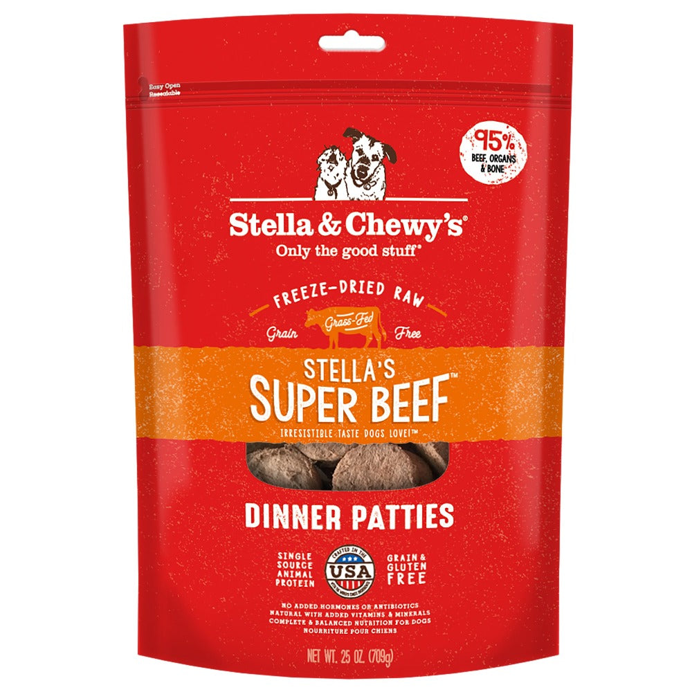 Stella & Chewy's Freeze-Dried Patties Beef