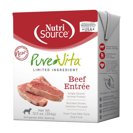 PureVita Beef Pate Tetra Pack 12.5oz