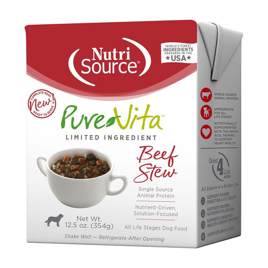 PureVita Beef Stew Tetra Pack 12.5oz