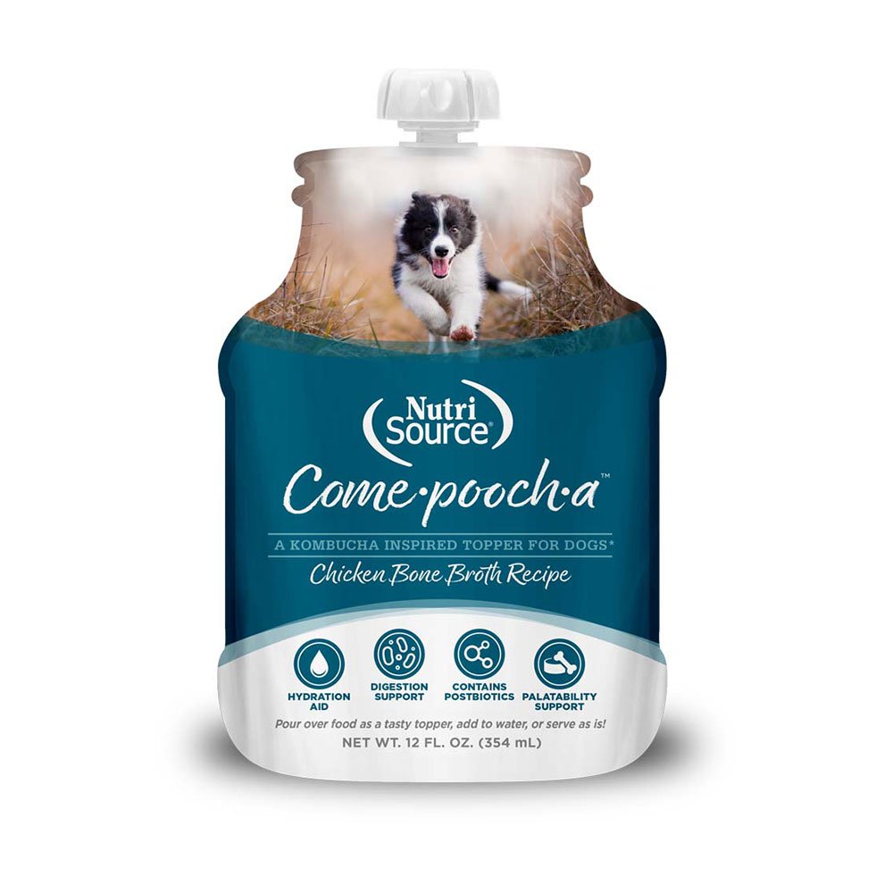 NutriSource "Come Pooch A" Chicken Broth 12oz