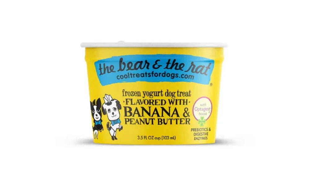 The Bear & The Rat Peanut Butter & Banana Frozen Yogurt