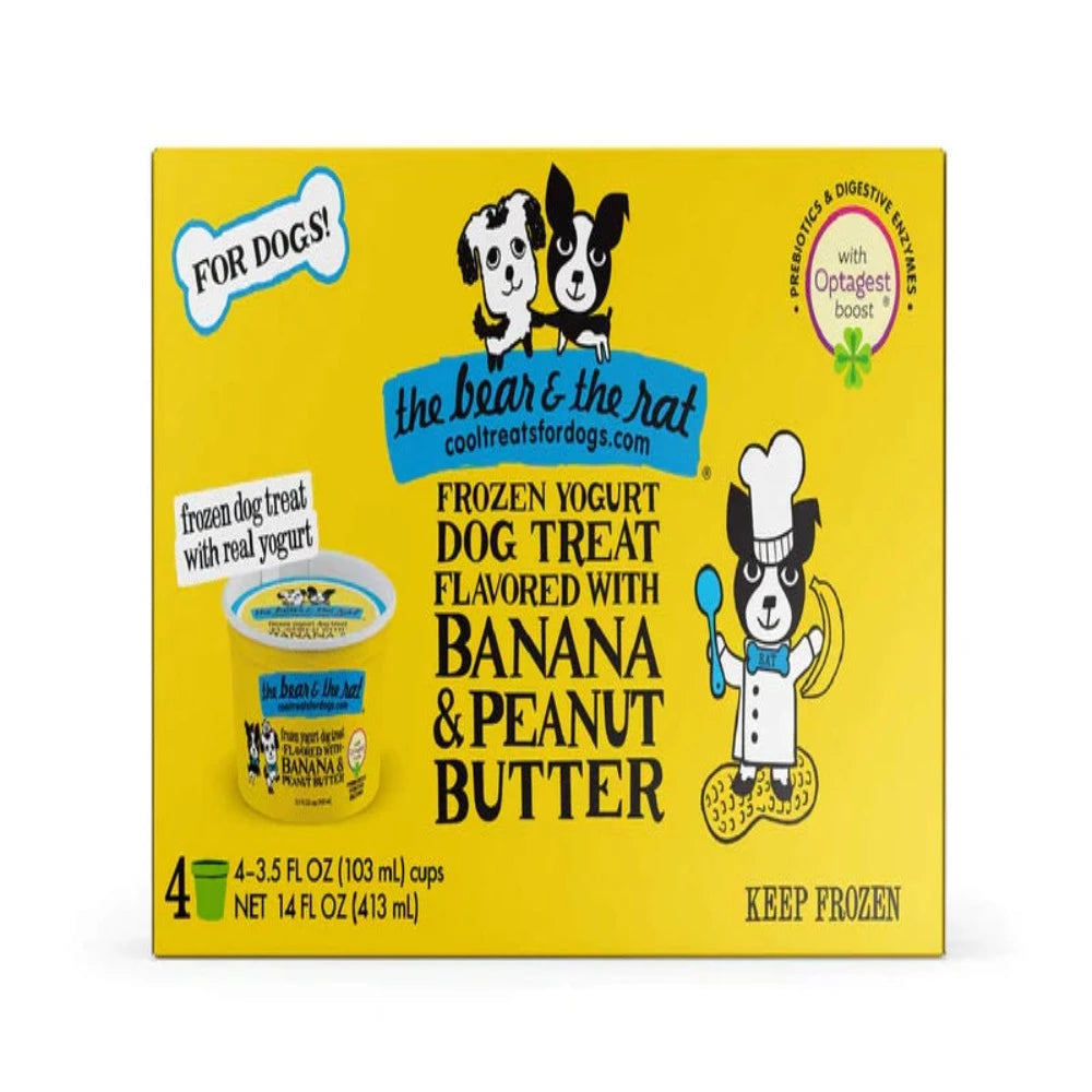 The Bear & The Rat Peanut Butter & Banana Frozen Yogurt