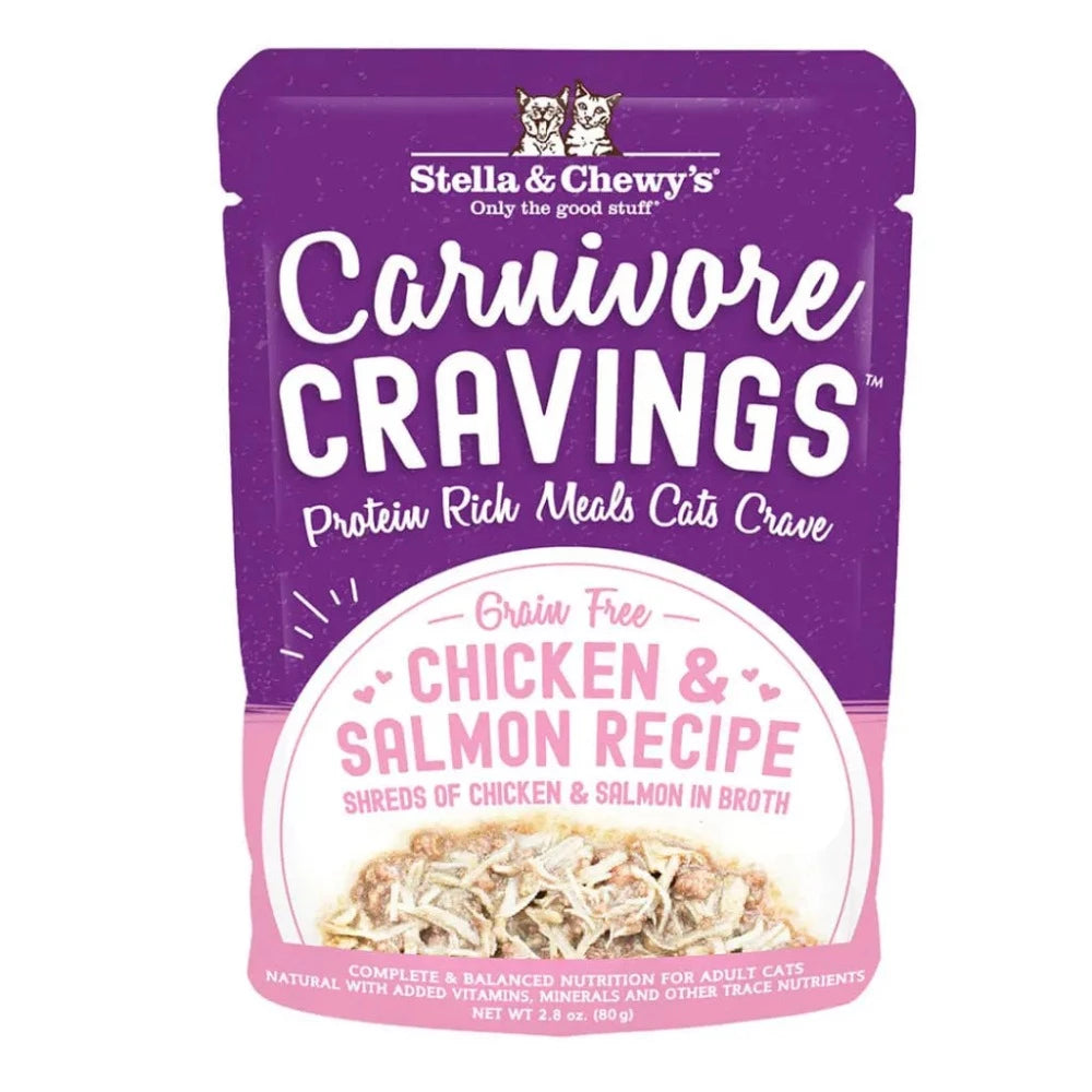 Stella & Chewy's Cravings Chicken & Salmon Pouch 2.8oz