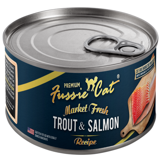Fussie Cat Market Fresh Trout & Salmon