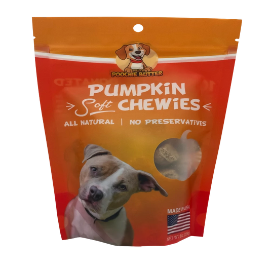 Poochie Butter Pumpkin Chewies 8oz