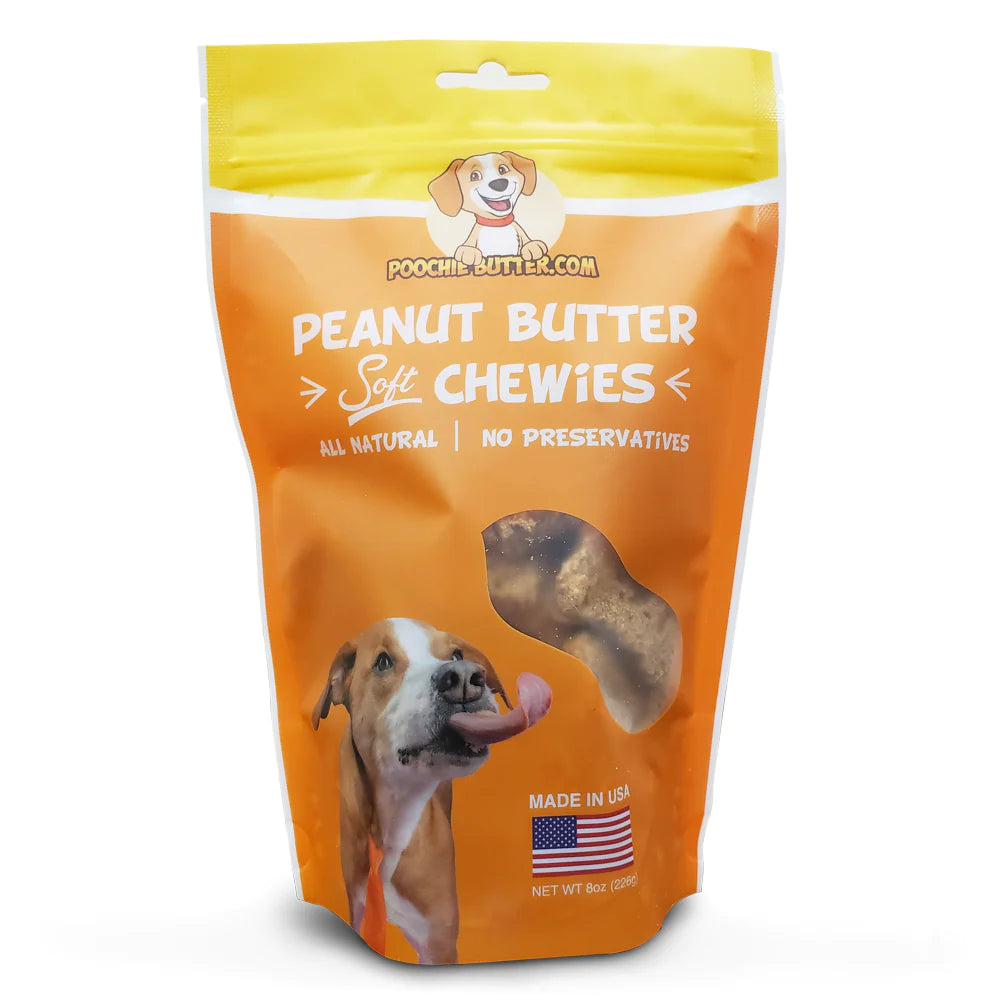 Poochie Butter Peanut Butter Chewies 8oz