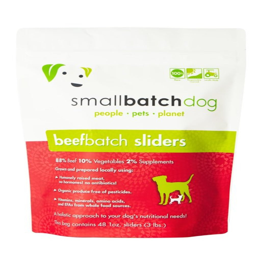 SmallBatch Frozen Beef Dog – Emerson's Pet Nutrition