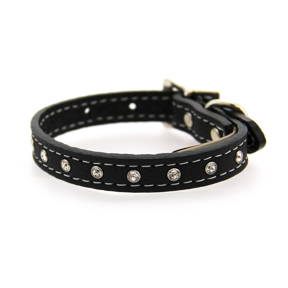 Auburn Tuscan Crystallized Collar Black