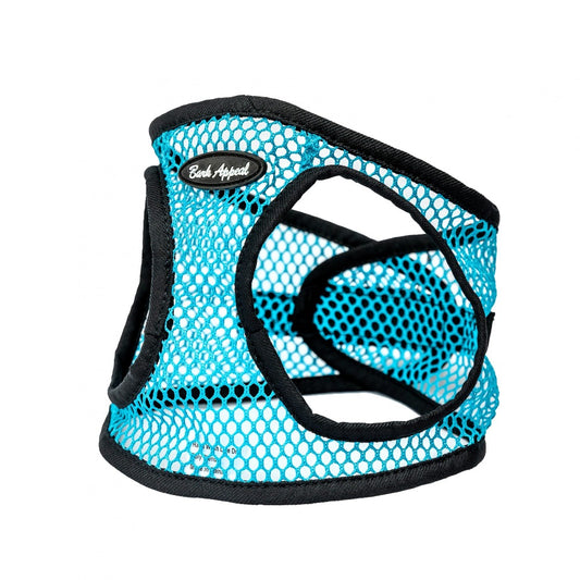 Bark Appeal Netted Step In Harness Blue