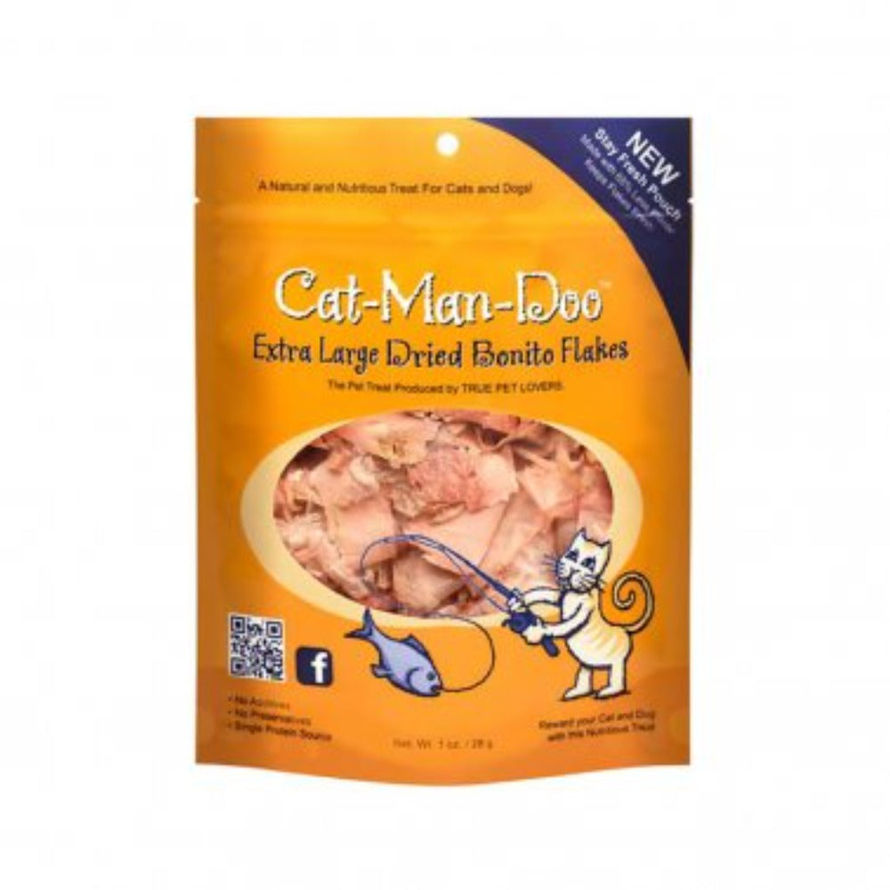 Cat-Man-Doo Dried Bonito Flakes Cat Treat X-Large