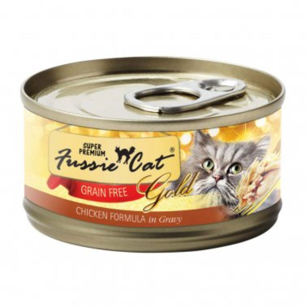 Fussie Cat Super Premium Chicken Formula in Gravy Cat