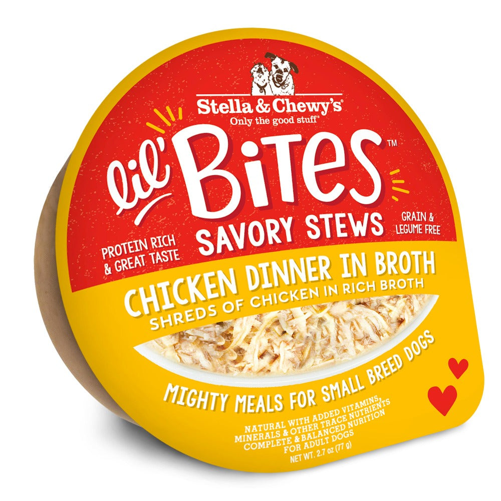 Stella & Chewy's Lil Bites Chicken Stew Broth Cups 2.7oz