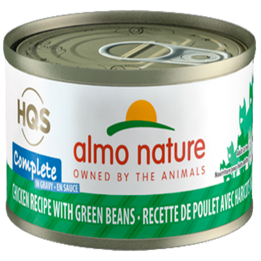 Almo Cat Complete Chicken w/Green Beans in Gravy 2.47oz