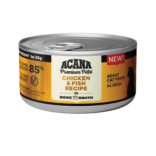 Acana  Chicken & Fish w/Bone Broth 3oz