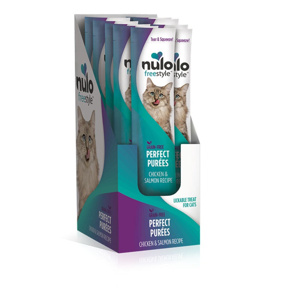 Nulo Freestyle Cat Puree Grain Free Chicken & Salmon .5oz