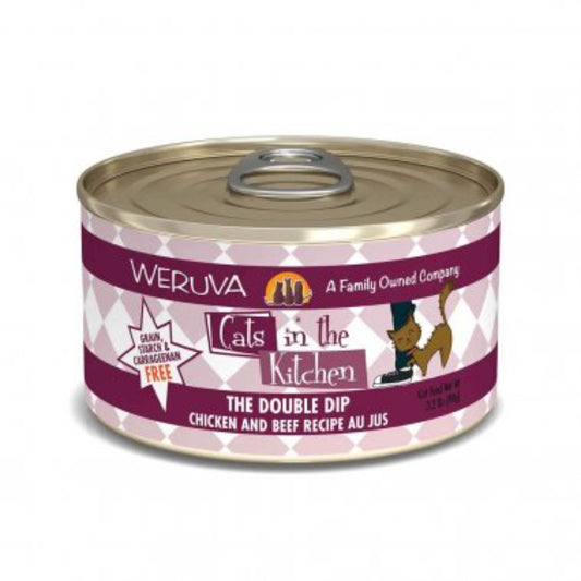 Weruva CITK "Double Dip" Chicken & Pumpkin Au Jus Can