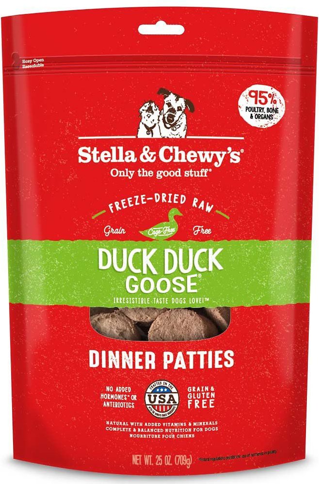 Stella & Chewy's Freeze-Dried Patties Duck