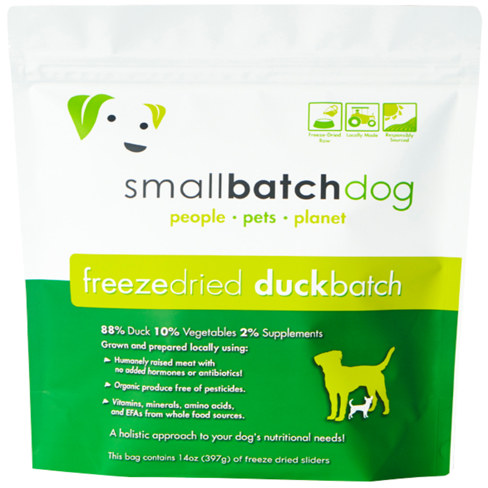 SmallBatch Freeze-Dried Duck – Emerson's Pet Nutrition