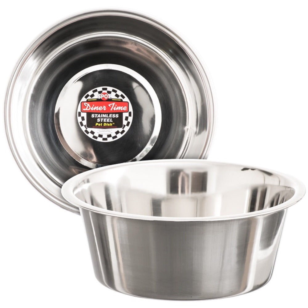 Ethical Products "Diner Time" Stainless Steel Pet Dish