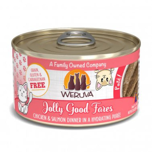 Weruva "Jolly Good Fares" Puree with Chicken & Salmon 3oz