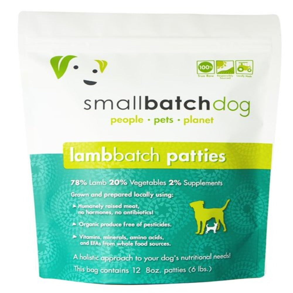 SmallBatch Frozen Lamb Dog – Emerson's Pet Nutrition