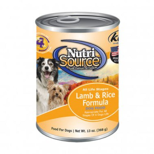 NutriSource Lamb & Rice 13oz