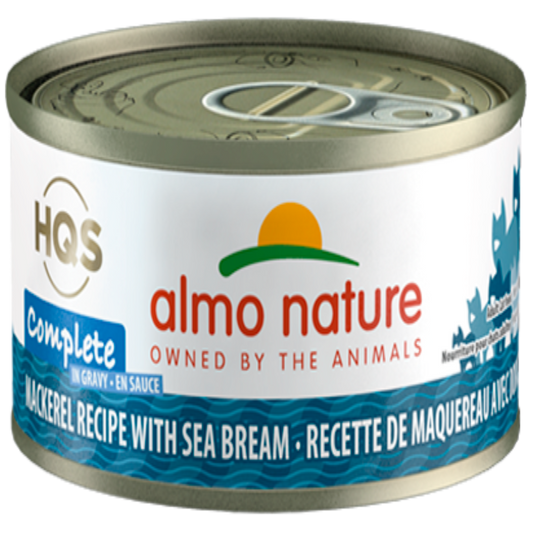 Almo Cat Complete Mackerel w/Sea Bream in Gravy 2.47oz