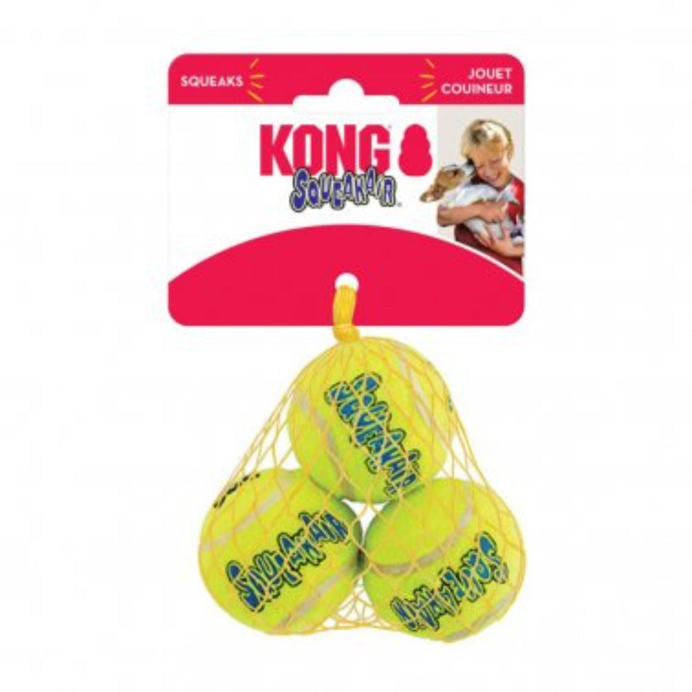 Kong SqueakAir Balls Small 3pk