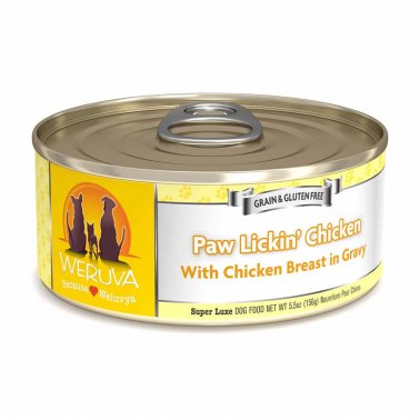 Weruva "Paw Lickin' Chicken" with Chicken Breast in Gravy Dog