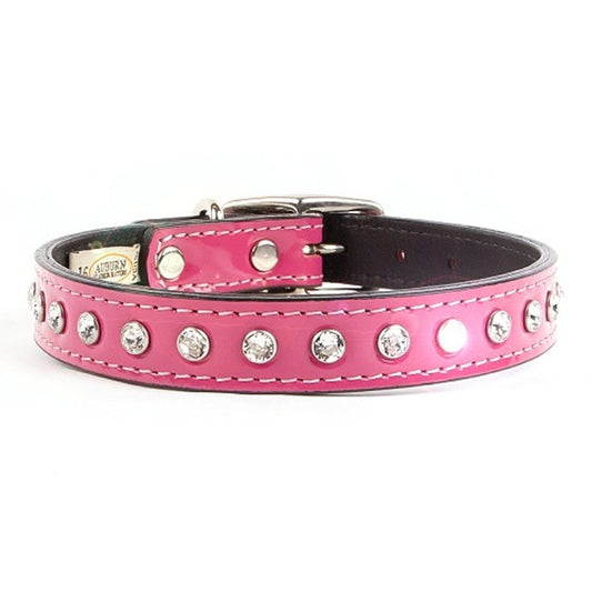 Auburn Tuscan Crystallized Collar Pink