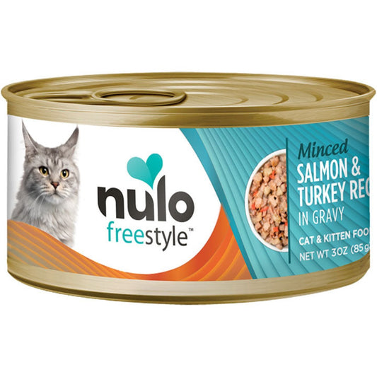 Nulo Freestyle Minced Grain Free Salmon & Turkey 3oz
