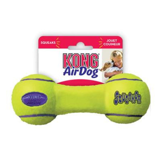 KONG AirDog Squeaker Dumbbell