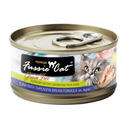 Fussie Cat Tuna With Threadfin Bream Formula In Aspic Cat 2.8oz