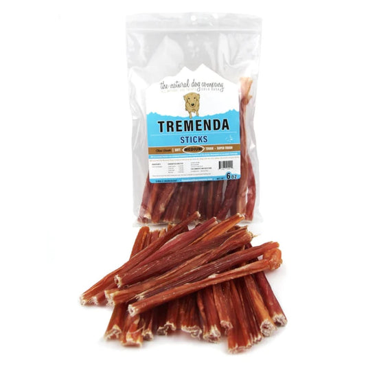 The Natural Dog Company 5" Tremenda Sticks 6oz Bag