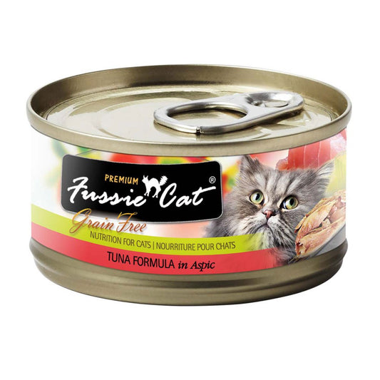 Fussie Cat Premium Tuna In Aspic Cat Food 2.8oz