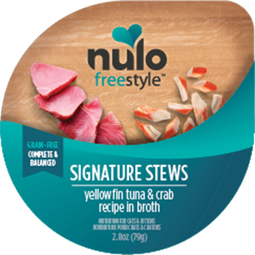 Nulo Freestyle Stew Yellowfin Tuna & Crab 2.8oz