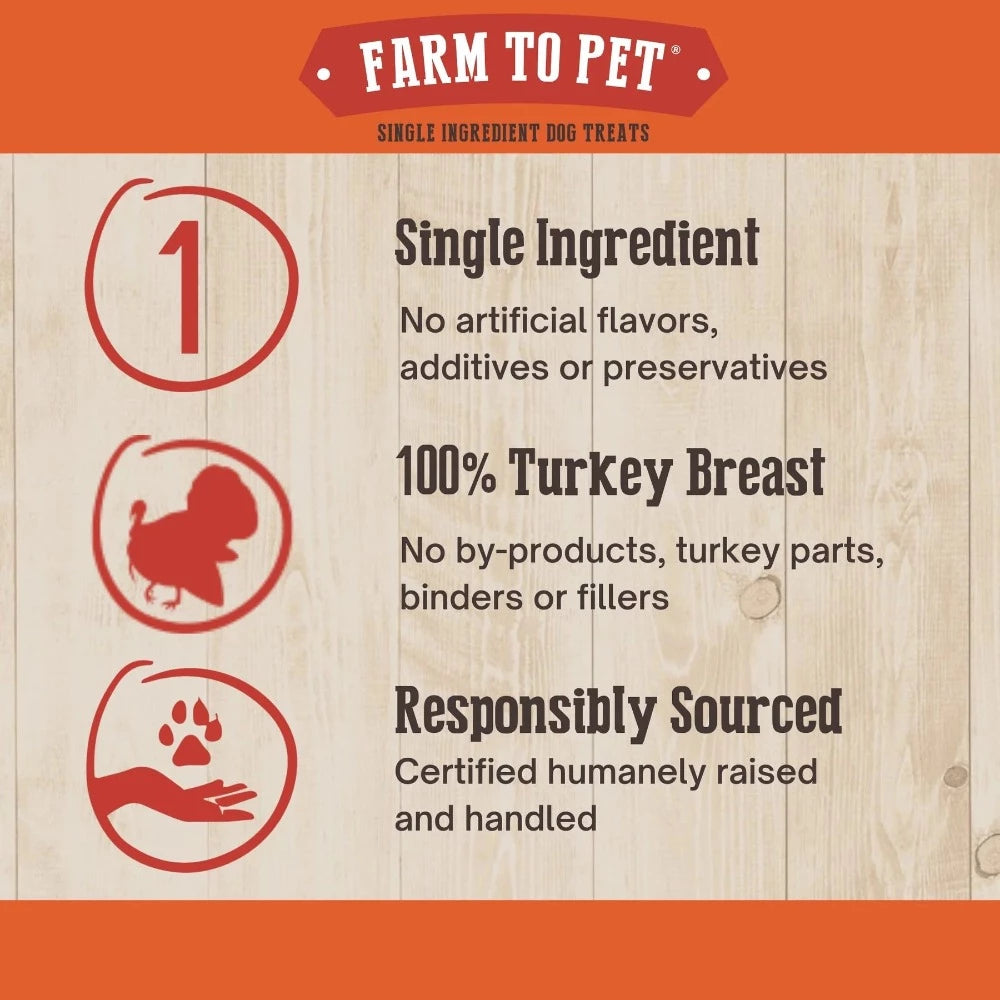 Farm to Pet Turkey Chips