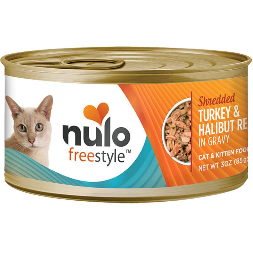 Nulo Freestyle Shredded Grain Free Turkey & Halibut 3oz