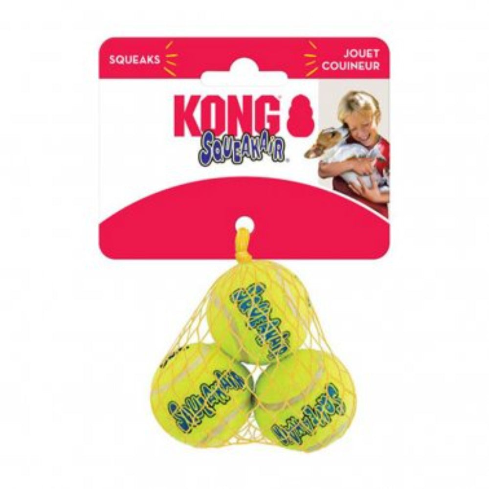 Kong SqueakAir Balls X-small 3pk
